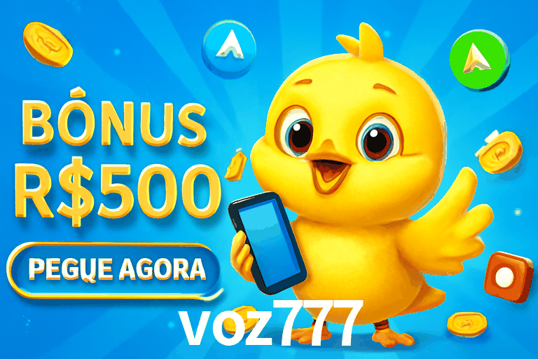 APP oficial da voz777 para mobile