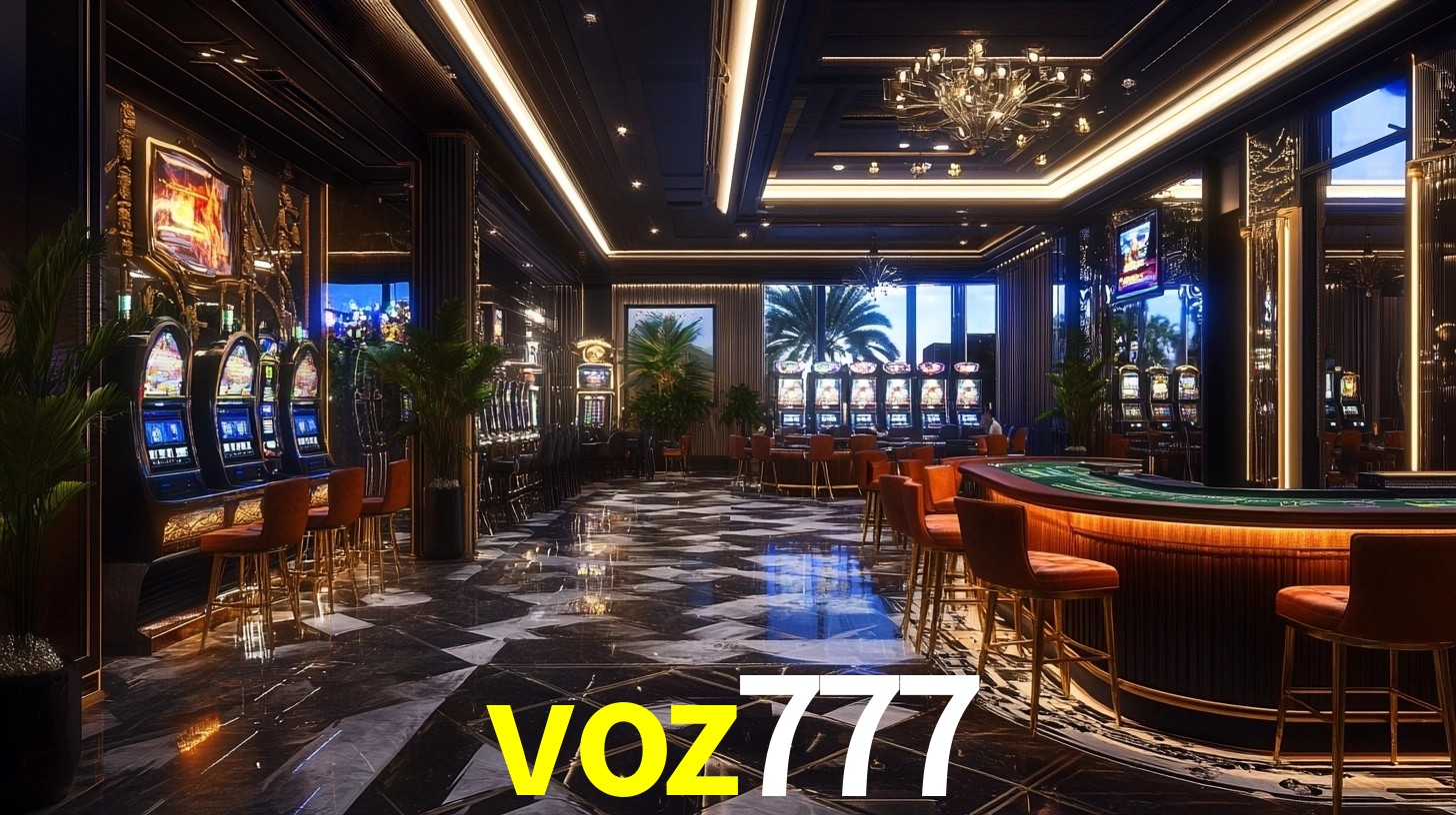 voz777 App Interface